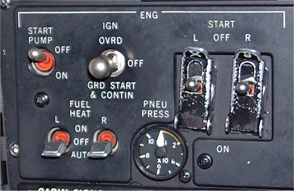 Engine panel