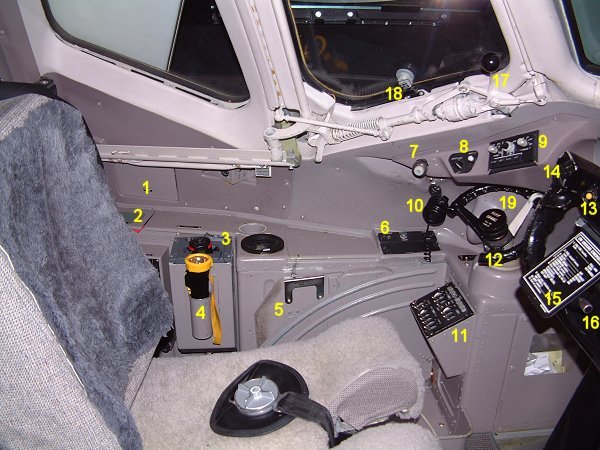 cockpit left side